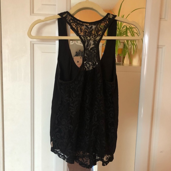 🦩3 for $30 🦩 Billabong Lace Back Tank Top Size S - Picture 4 of 6